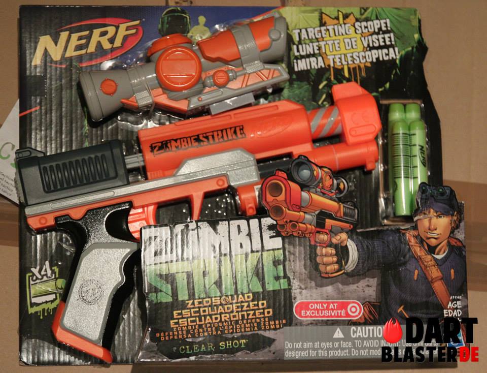 Zombie Strike Clear Shot with the scope slid off, the most repainted shell in the line