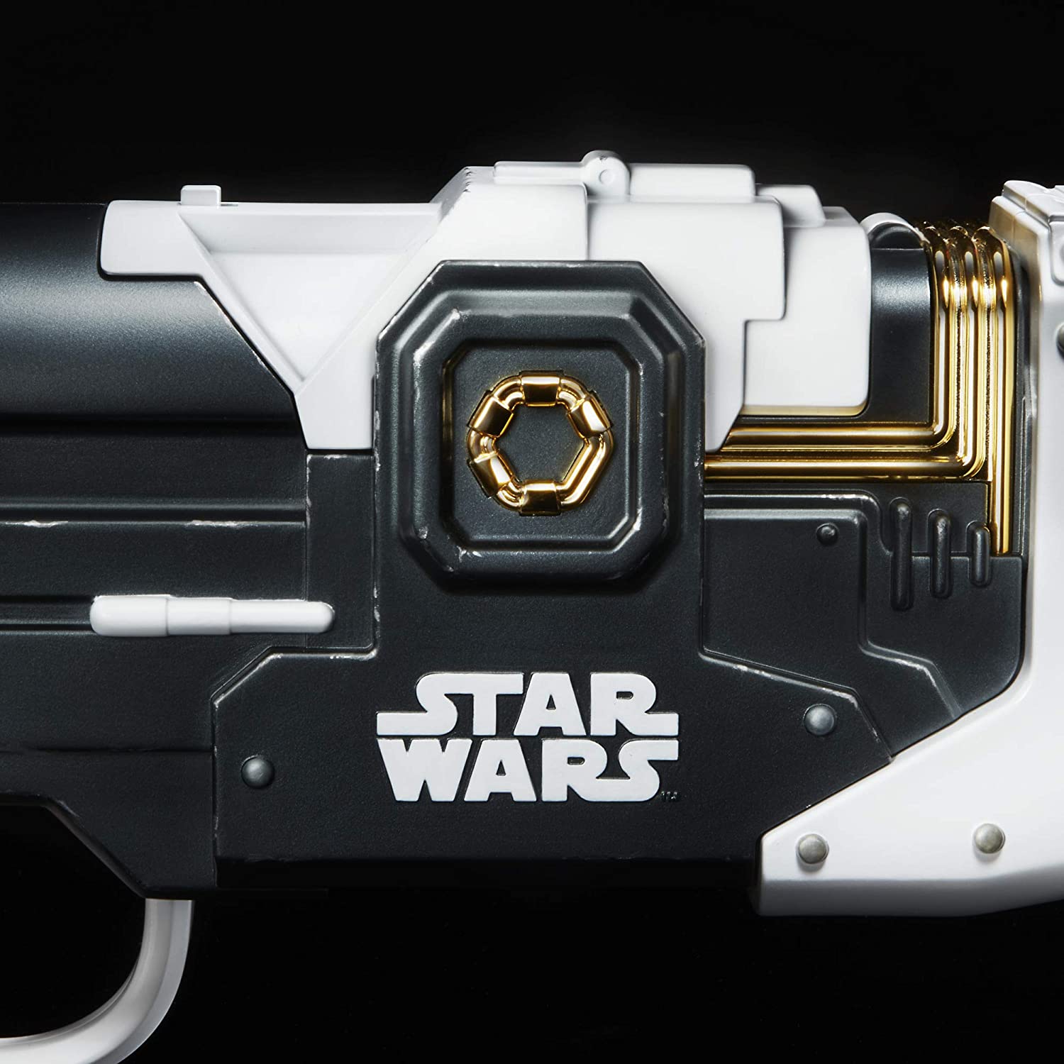 Nerf Star Wars Mandalorian Amban Phase-Pulse blaster shown full length