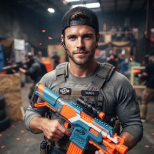 Gunner Vance, founder of Nerf Gun Center